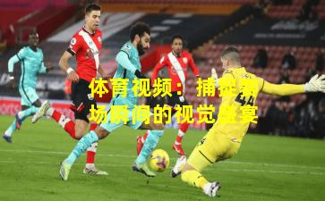 体育视频：捕捉赛场瞬间的视觉盛宴